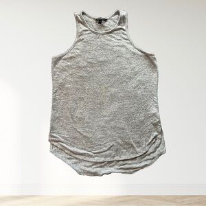 Gray Sleeveless Women's Top